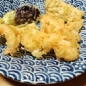 タケノコの山椒天ぷら